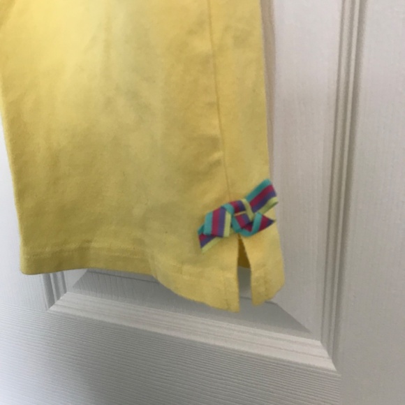 Y2K SIMPLY BASIC Girls L or Women's XXS/XS Cotton Bow Leg Pants Leggings FLAWS - Picture 6 of 12